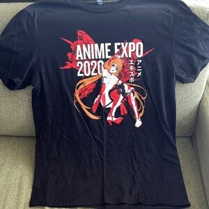 Anime Expo 2020 Black T-Shirt